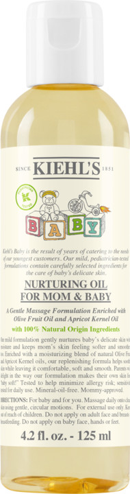 Review: Kiehl’s Nurturing Oil for Mom & Baby