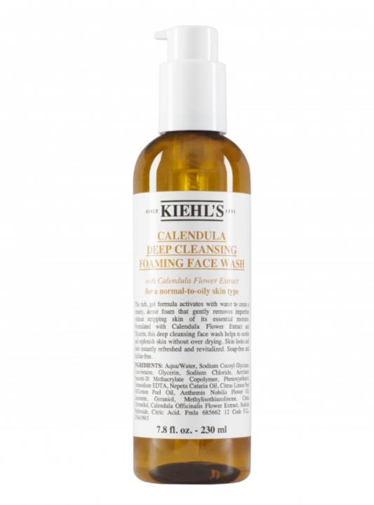 Review: Kiehl’s Calendula Deep Cleansing Foaming Face Wash