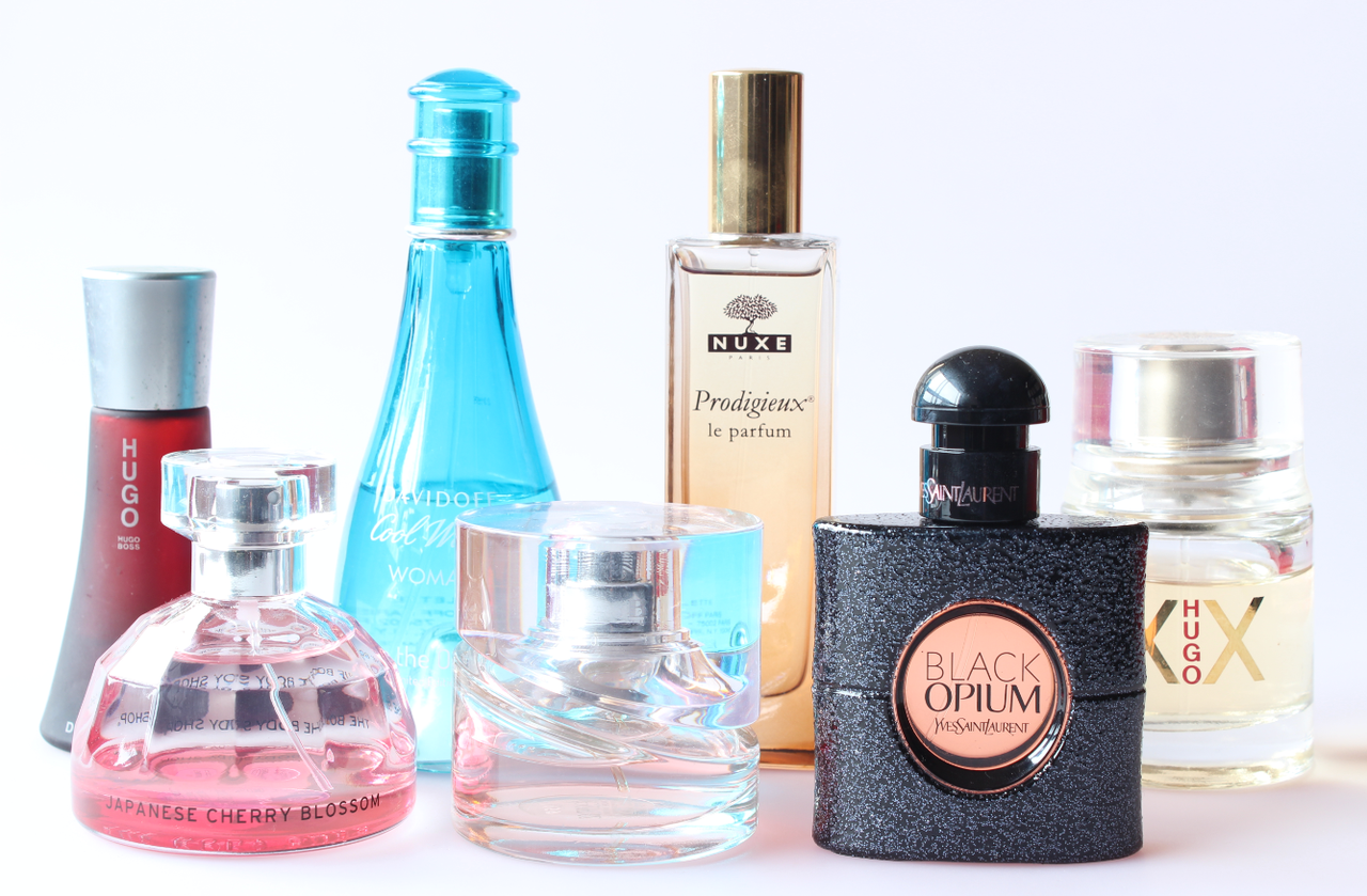 Os meus perfumes favoritos